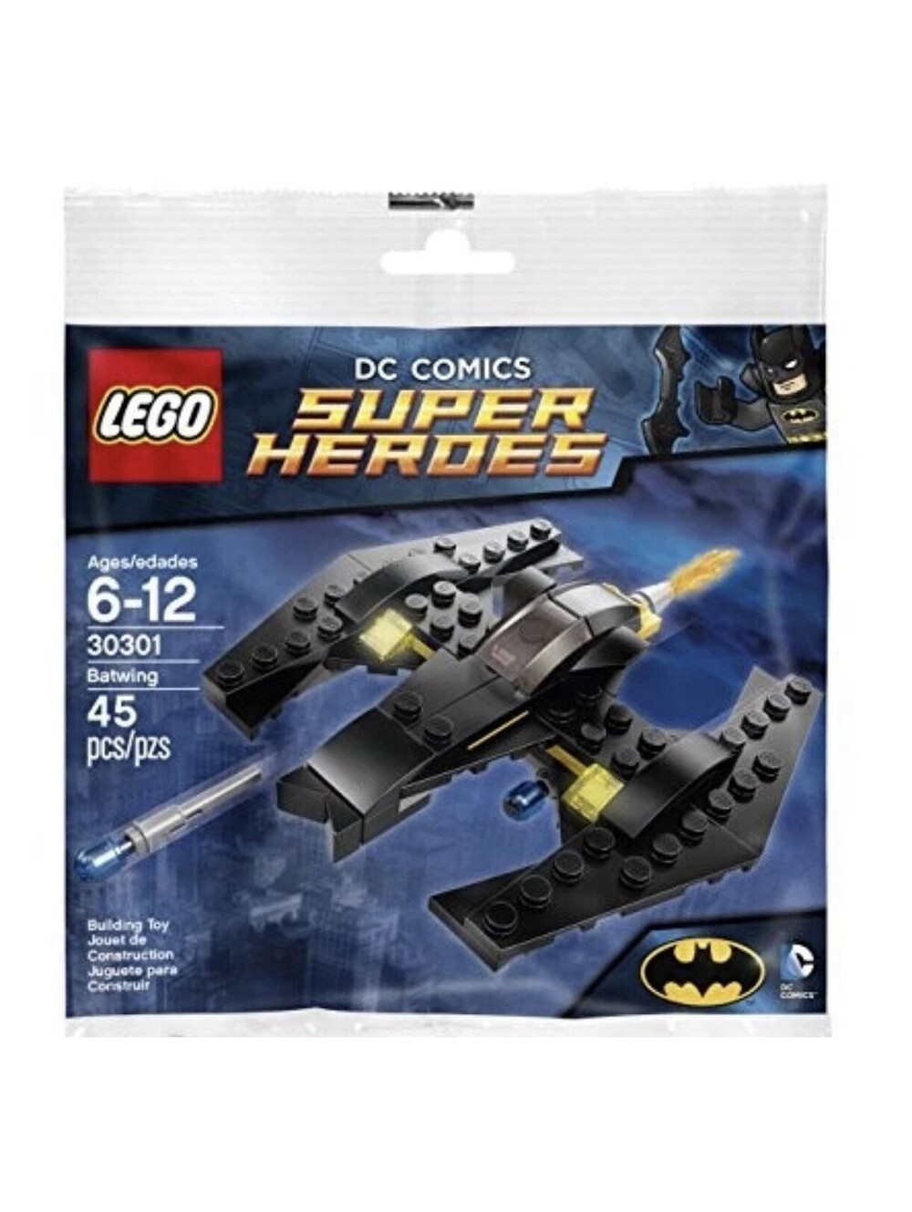 LEGO DC Comics Super Heroes Batman  #30301 Batwing 45 Pcs. PolyBag  New